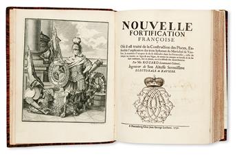 MILITARY  ROZARD, [-]. Nouvelle Fortification Françoise.  1731